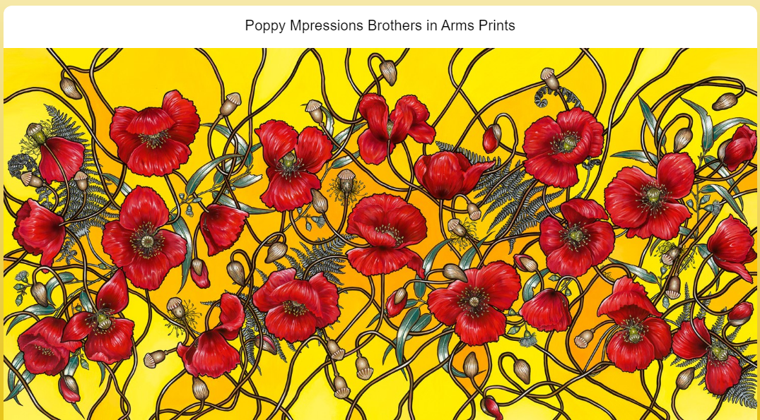 Poppy Mpressions Brothers In Arms