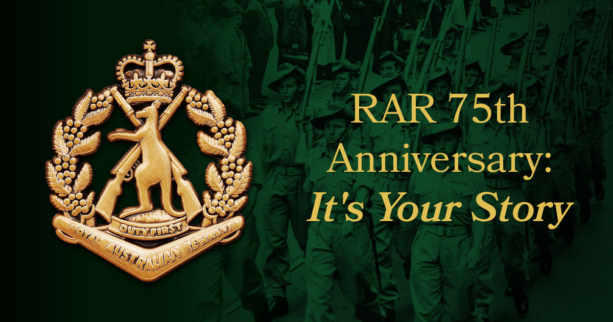 RAR 75th Anniversary