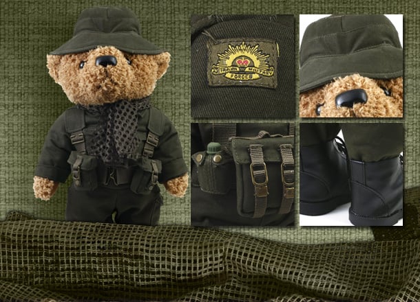 The exclusive Vietnam Infantry “J” Bear.