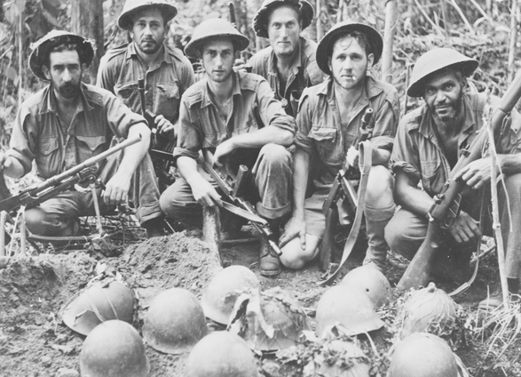 Australians bury fallen enemy on the Kokoda Track