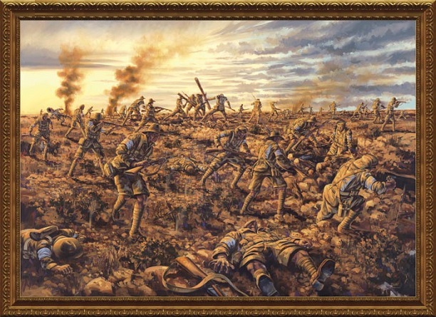 The Battle of Lone Pine by Drew Harrison.